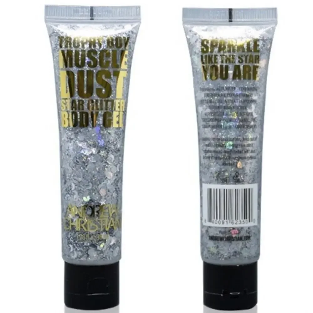 Andrew Christian Trophy Boy Silver Muscle Dust
